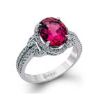 Когда бриллианты не лучшие друзья девушек. Десять помолвочных колец с цветными камнями.