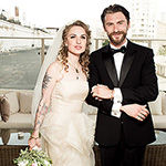 Новые фотографии со свадьбы Валерии Гай Германики и Вадима Любушкина