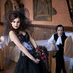 Тематическая свадьба в готическом стиле