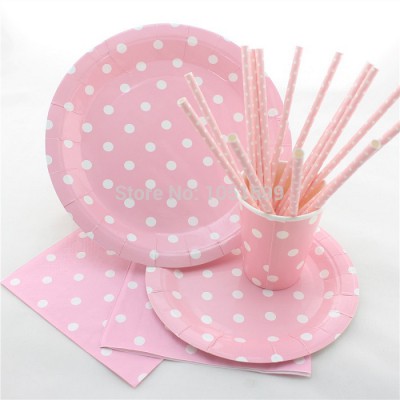 Free-Shipping-Disposable-Pink-Polka-Dot-Paper-Party-font-b-Tableware-b-font-font-b-Set.jpg