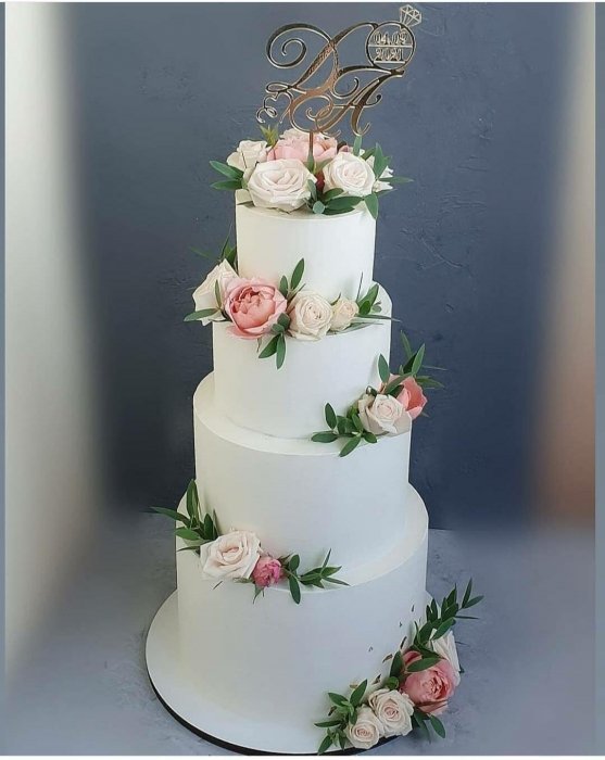 Свадебные торты от home bakery GURINA_CAKE - Ярусные торты - фото 9