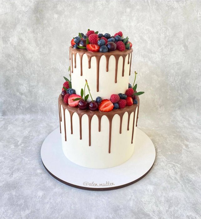 Свадебные торты от alen.madlen - ФОТОГАЛЕРЕЯ - фото 11