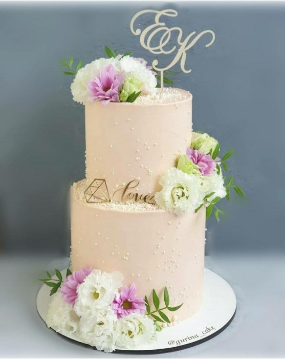 Свадебные торты от home bakery GURINA_CAKE - Ярусные торты - фото 11