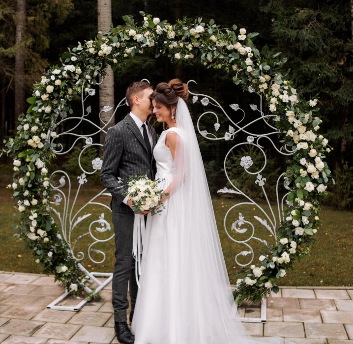 Мишки "Тедди" - Свадебная арка - фото 2