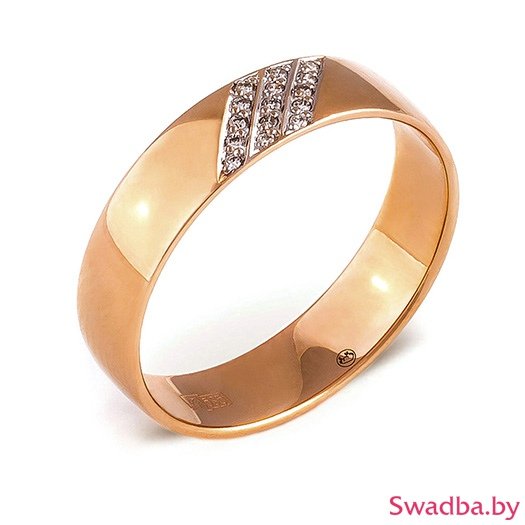 Сеть салонов обручальных колец "Свадьба" - Обручальные кольца с бриллиантами - фото 8