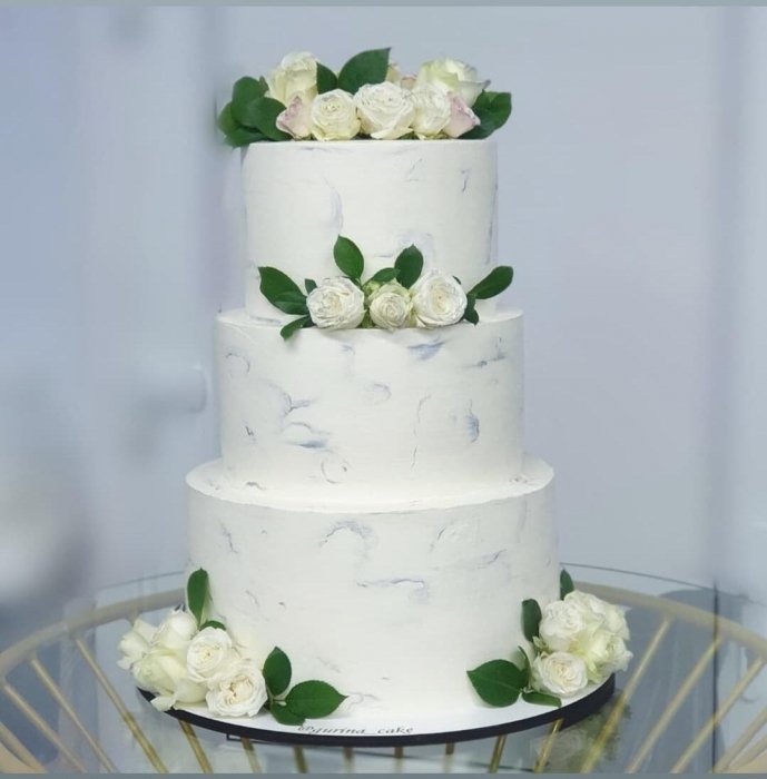 Свадебные торты от home bakery GURINA_CAKE - Ярусные торты - фото 2