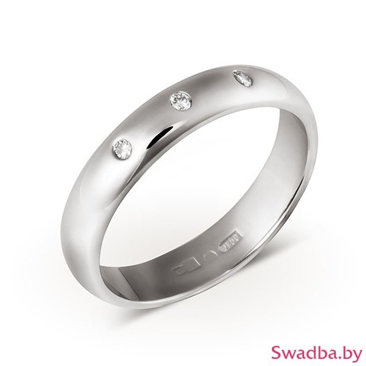 Сеть салонов обручальных колец "Свадьба" - Обручальные кольца с бриллиантами - фото 12