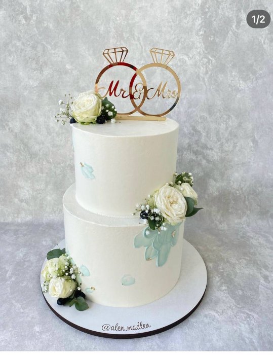 Свадебные торты от alen.madlen - ФОТОГАЛЕРЕЯ - фото 5