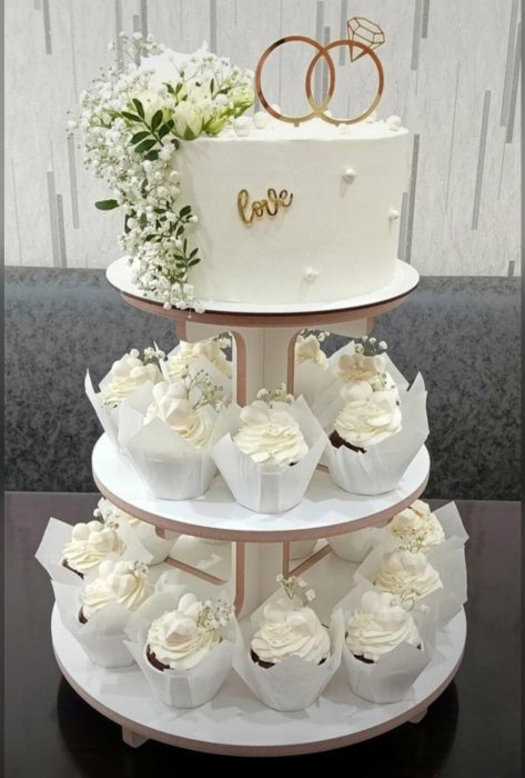 Торт на свадьбу, девичник, гендер пати и другие праздники - ФОТОГАЛЕРЕЯ - фото 3