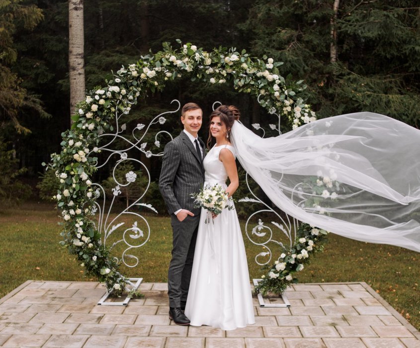 Мишки "Тедди" - Свадебная арка - фото 1