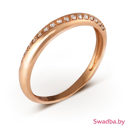 Сеть салонов обручальных колец "Свадьба" - Обручальные кольца с фианитами - фото