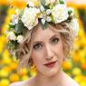 Свадебные фото - Венкуи на голову из живых цветов (16/05/2017) - domcvetov.by  - фотография 3/8